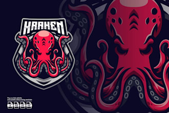 do make an impressive custom kraken logo