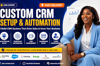 setup monday crm keap clickup suitecrm apptivo salesforce automation