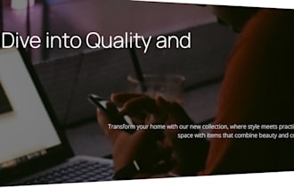 quick, professional grade website