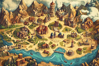 do fantasy map design