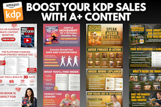design amazon KDP a plus content for books that boost sales