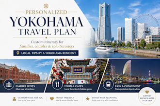 create a personalized yokohama travel plan for your trip