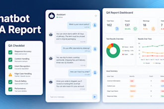 test your ai chatbot before launch and provide a QA issue report