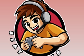 make a gamer logo