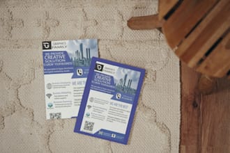 design professional business flyer