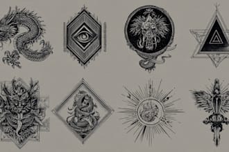 create custom and realism tattoo design