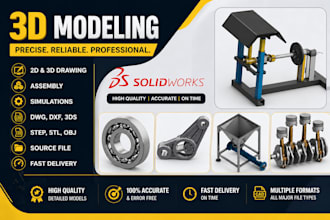 3d cad design industrial product design cad modeling solidworks mechanical model
