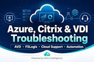 troubleshoot azure virtual desktop citrix and vdi issues