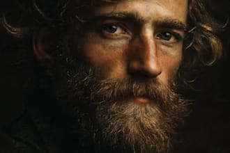 paint realistic digital portrait oil painting
