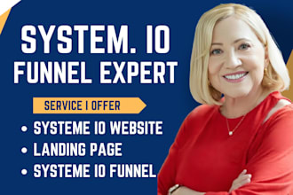 build systeme io sales funnel systeme io landing page systeme io website expert