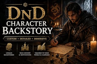 write a detailed dnd character backstory