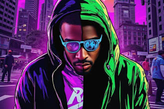 do custom album cover art for hip hop, rap, mixtape cover