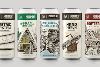create awesome craft beer label design