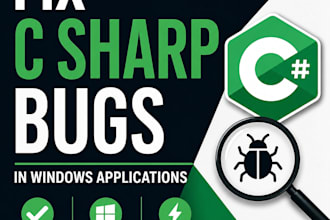 fix bugs in c sharp applications