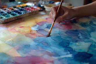 paint watercolor painting and portrait art for you