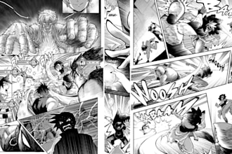 anime manga comic book illustration anime art illustration manga cover webtoon