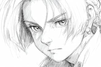 sketch you anime sketch art