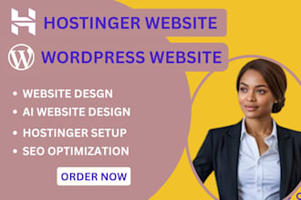 hostinger website, hostinger ai website, hostinger website redesign,domain setup