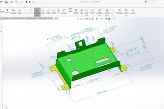 create 2d and 3d mechanical engineering drawings