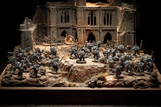 paint your warhammer 40k and fantasy miniatures