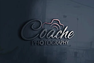 do handwritten signature logo design for photography, beauty or fashion brand