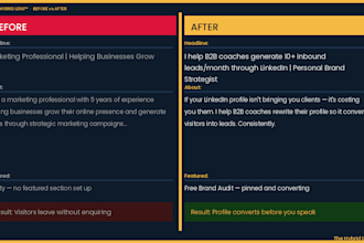 optimise your linkedin profile to attract premium clients