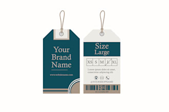 design socks and clothing tags clothing labels hang
