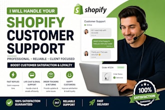 handle shopify customer support