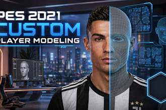 create personal and fantasy faces for pes 2021