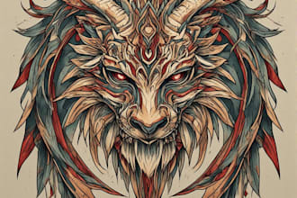design a modern and minimalist tattoo design