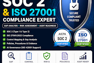 do soc 2 and iso 27001 compliance, gap analysis, and audit readiness