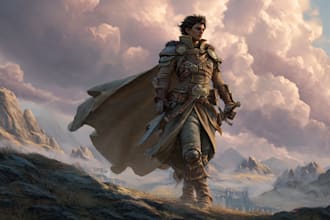 draw your dnd rpg character