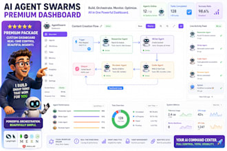 build autonomous ai agent swarms and multiagent workflows