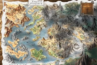 draw modern map illustrations with clean visuals