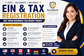 get ein number, vat registration, hmrc tax setup, business tax registration
