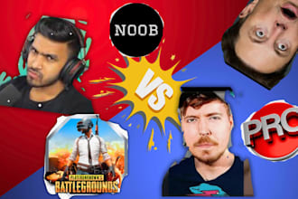 design viral gaming thumbnails for your youtube channel