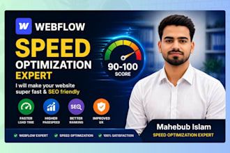 do webflow website speed optimization on google pagespeed insights