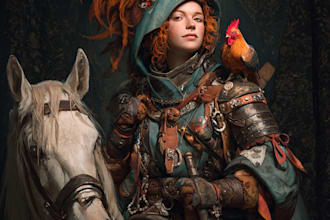 fantasy character art and fantasy character art