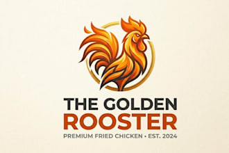 provide a chicken logo with full source files