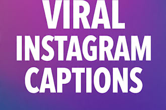 write 3 engaging instagram captions with viral hashtags