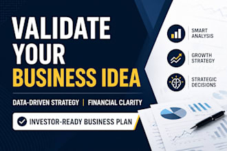 validate your business idea and create a profitable plan