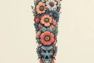 design professional creative tattoo design