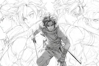 draw sketch anime style