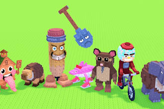 make voxel and stud brainrot, rig included