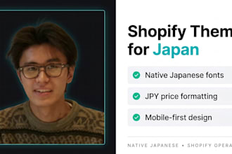 customize you shopify theme for the japanese market