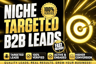 build niche targeted email list for email