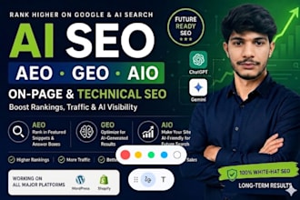 do ai, aeo, GEO, aio with advanced on page SEO
