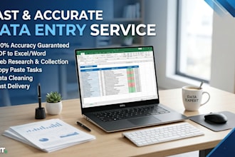 provide professional data entry and copy paste work