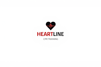 make an amazing heartline modern logo in very short time