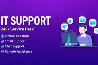 be your IT help desk specialist for troubleshooting and user support